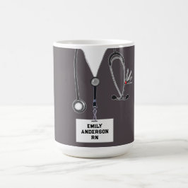 Personalisierte Krankenversicherung Kaffeetasse
