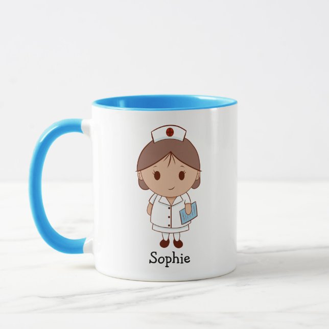Personalisierte Krankenversicherung Tasse (Links)