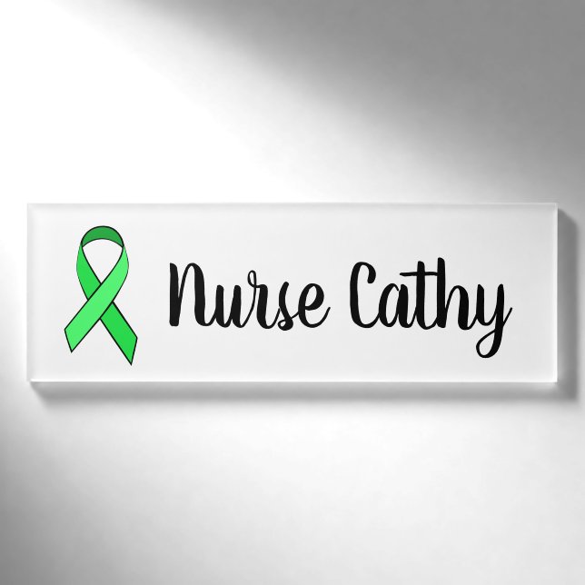 Personalisierte Krankenversicherungsnummer Namenschild (Vorderseite)