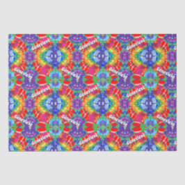 Personalisierte Krawatte Seidenpapier