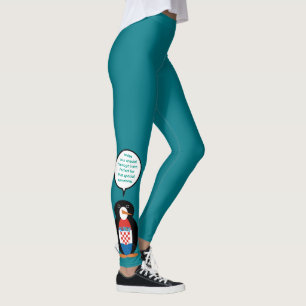 Personalisierte kroatische Flagge sprechende Ms Pe Leggings