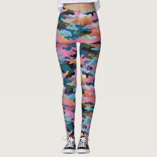 Personalisierte Kundenspezifische All-Over-Print L Leggings