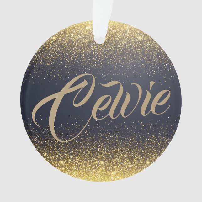 Personalisierte kundenspezifische Verzierung des Ornament (Vorderseite)