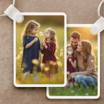 Personalisierte, kundenspezifische Zweier-Foto-Dop Schlüsselanhänger<br><div class="desc">Behalt deine Lieblings-Erinnerungen nah mit dieser Familie Personalisierten Custom Two Foto doppelseitigen Schlüsselanhänger. Mit Platz für zwei hochgeschätzte Fotos - eins auf jeder Seite - lasse dieser benutzerdefinierte Schlüsselanhänger, Liebe, Lachen und Verbindung zu tragen, wo immer man hingeht. Fügen Sie Namen, Daten oder eine aussagekräftige Nachricht hinzu, um einen einzigartigen...</div>