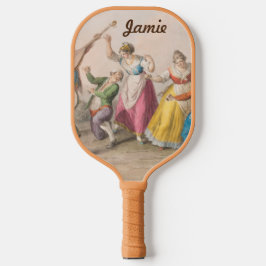 Personalisierte Kunst, Dichtung und Musik Pickleball Schläger