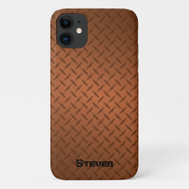 Personalisierte Kupfer-Diamantplatte Case-Mate iPhone Hülle