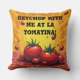 Personalisierte La Tomatina - Sonderfestival Tomat Kissen