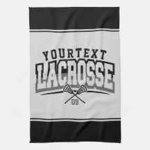 Personalisierte Lacrosse Player ADD-Teamnummer