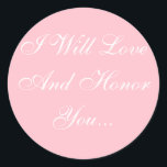 Personalisierte lädt zum Bubble Gum Pink ein Runder Aufkleber<br><div class="desc">Farbe Matched Bubble Gum Pink Custom Stickers For Wedding Bubble Gum Pink and White - Wedding Industrie-Planer immer wieder fragen: Welche Hochzeitsaufkleber werden einen denkwürdigen Eindruck machen? Diese sorgfältig entworfen und machen Ihren eigenen Designer Wedding Bubble Gum Pink und White Stickers wird ein großes Spiel für Hochzeitspostkarten zusätzlich zu verschiedenen...</div>