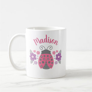 Personalisierte Ladybug-Tasse Kaffeetasse