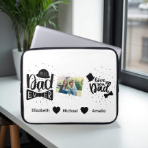 Personalisierte Laptop-Hülle zum Vatertag