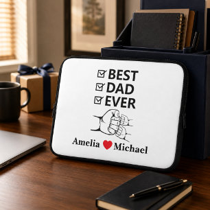 Personalisierte Laptop-Tasche 'Bester Vater aller Laptopschutzhülle