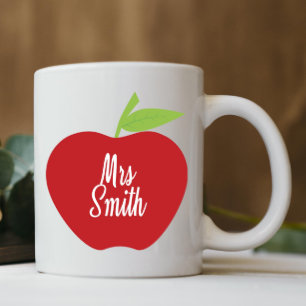 Personalisierte Lehrer-Kaffee-Tasse