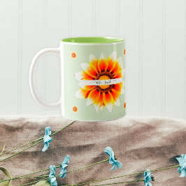 Personalisierte Lehrerbewertung Ende des Jahres Zweifarbige Tasse