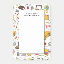 personalisierte Lehrerneuheit Post-it Klebezettel