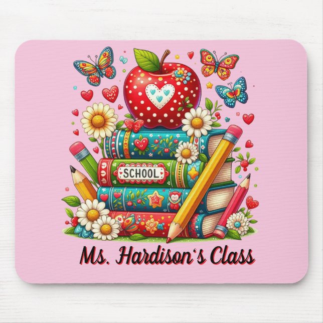 Personalisierte Lehrerschule  Mousepad (Vorne)