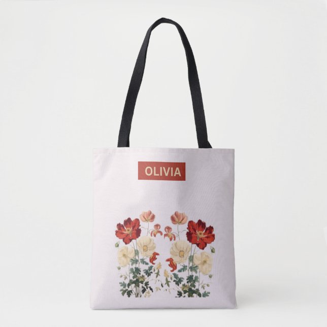 Personalisierte Leinwand Tasche (Vorderseite)