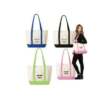 Personalisierte Leinwand-Tragetasche   Individuell Tragetasche