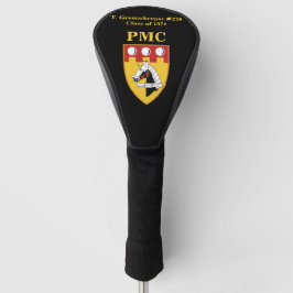 PERSONALISIERTE Leiterabdeckung (BLACK) mit PMC-SI Golf Headcover