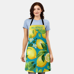Personalisierte Lemonade Floral All-over Print-Sch Schürze