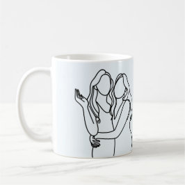 Personalisierte Lesbische Paarung Kaffeetasse