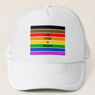 Personalisierte LGBTQ - Farbinklusive Flagge Truckerkappe