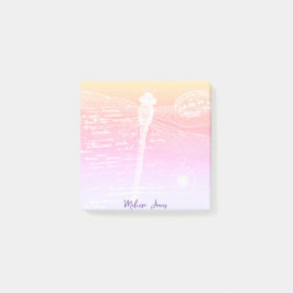 Personalisierte Libelle Post-it Klebezettel