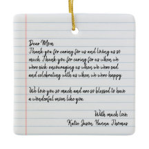 Personalisierte Liebe Brief Handgeschriebene Weihn