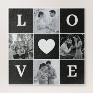 Personalisierte "LIEBE" Fotocollage
