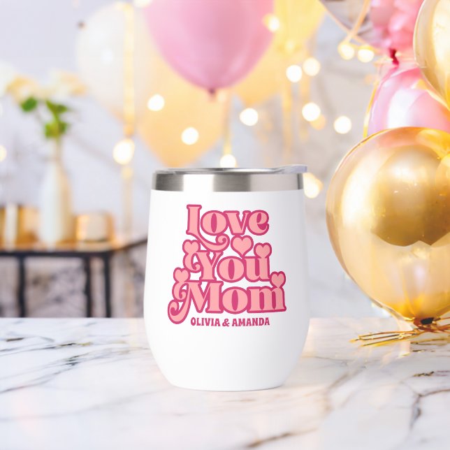 Personalisierte Liebe Mama Individuelle Name Mutte (Junggesellenabschied)