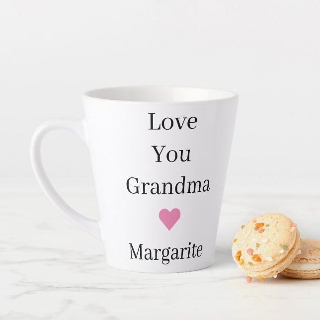 Personalisierte Liebe Milchtasse (Beispiel)