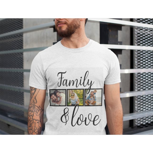 Personalisierte Liebe- und Familiensammlung T-Shirt (Von Creator hochgeladen)