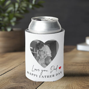 Personalisierte Liebe Vater Foto   Vathers Day Gif Dosenkühler