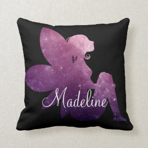 Personalisierte Lila Magische Fairy Kissen