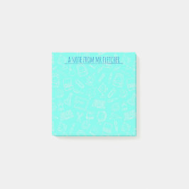 Personalisierte Linie Zeichnend Schulmaterial Must Post-it Klebezettel