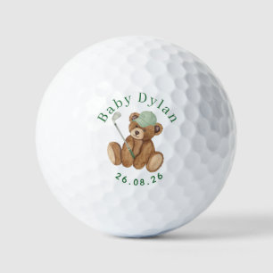Personalisierte Little Putter Babyparty  Golfball