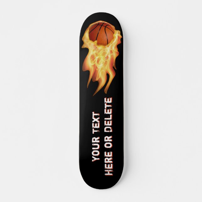 Personalisierte lodernde skateboard (Vorne)