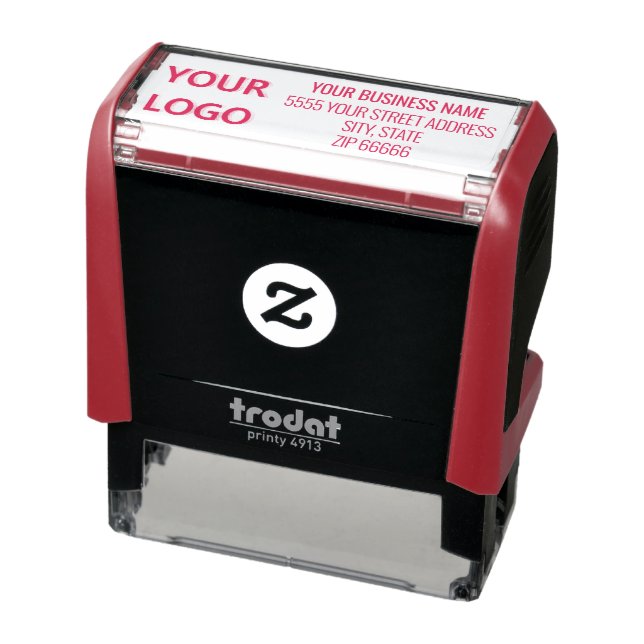 Personalisierte Logo-Adresse Benutzerdefinierte Br Permastempel (Produkt)