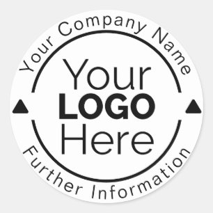 Personalisierte Logo-Briefmarke für kundenspezifis Runder Aufkleber