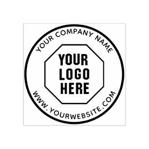 Personalisierte Logo-Briefmarke: Selbstfarbig, kun Gummistempel