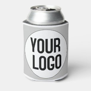 Personalisierte Logo-Designvorlage auf Dose kühler Dosenkühler