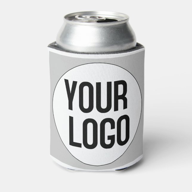 Personalisierte Logo-Designvorlage auf Dose kühler Dosenkühler (Kanne Rückseite)