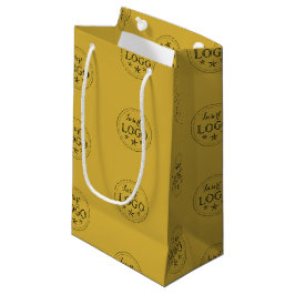 Personalisierte Logo-Muster-Geschenktasche für Ges Kleine Geschenktüte