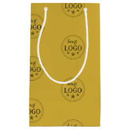 Personalisierte Logo-Muster-Geschenktasche für Ges Kleine Geschenktüte