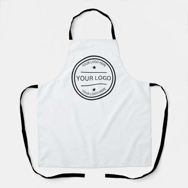 Personalisierte Logo Restaurantmitarbeiter individ Schürze (Vorderseite)