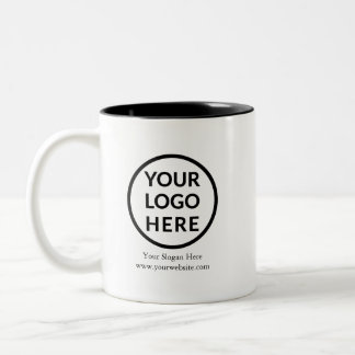 Personalisierte Logo-Tasse für Unternehmen Zweifarbige Tasse