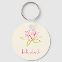 Personalisierte Lotus Blume/Wasserlilie