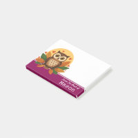 Personalisierte lustige braune Eule