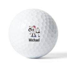 Personalisierte lustige Golfbälle mit Namen