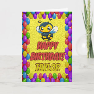 Personalisierte lustige Grußkarte zum Geburtstag Karte